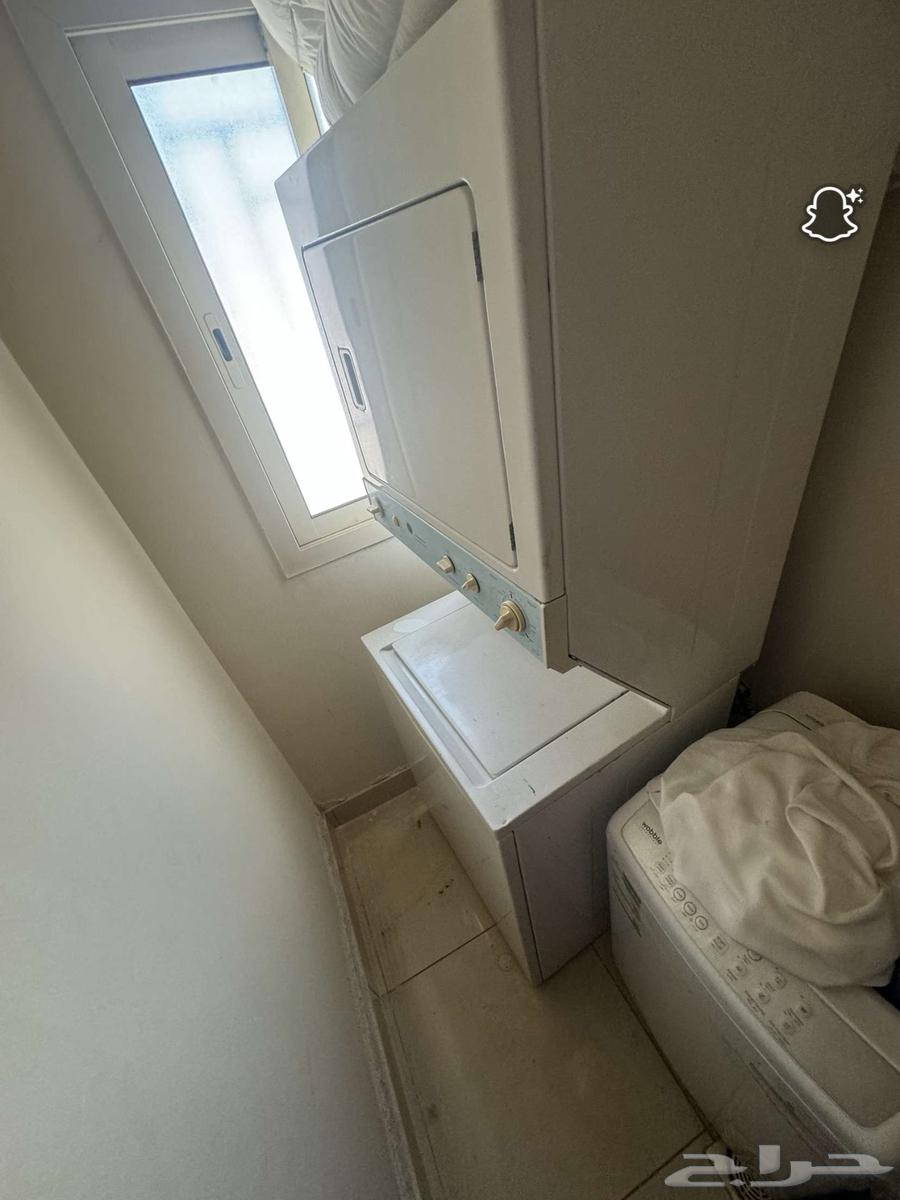 غسالة ونشافة دورين اتوماتيك جنرال الكتريك الأصلية64406904590466113