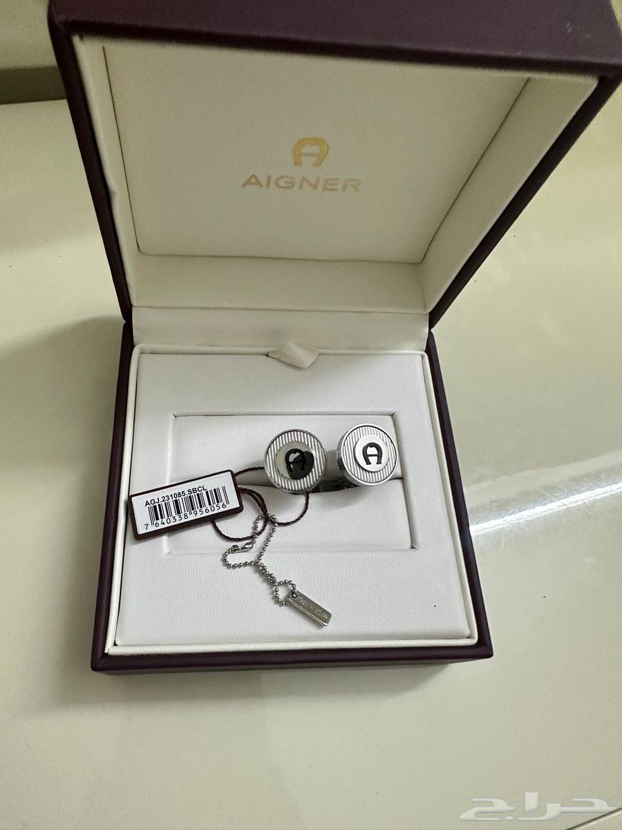 Original Aignar brand cufflinks, unused64407029333249113