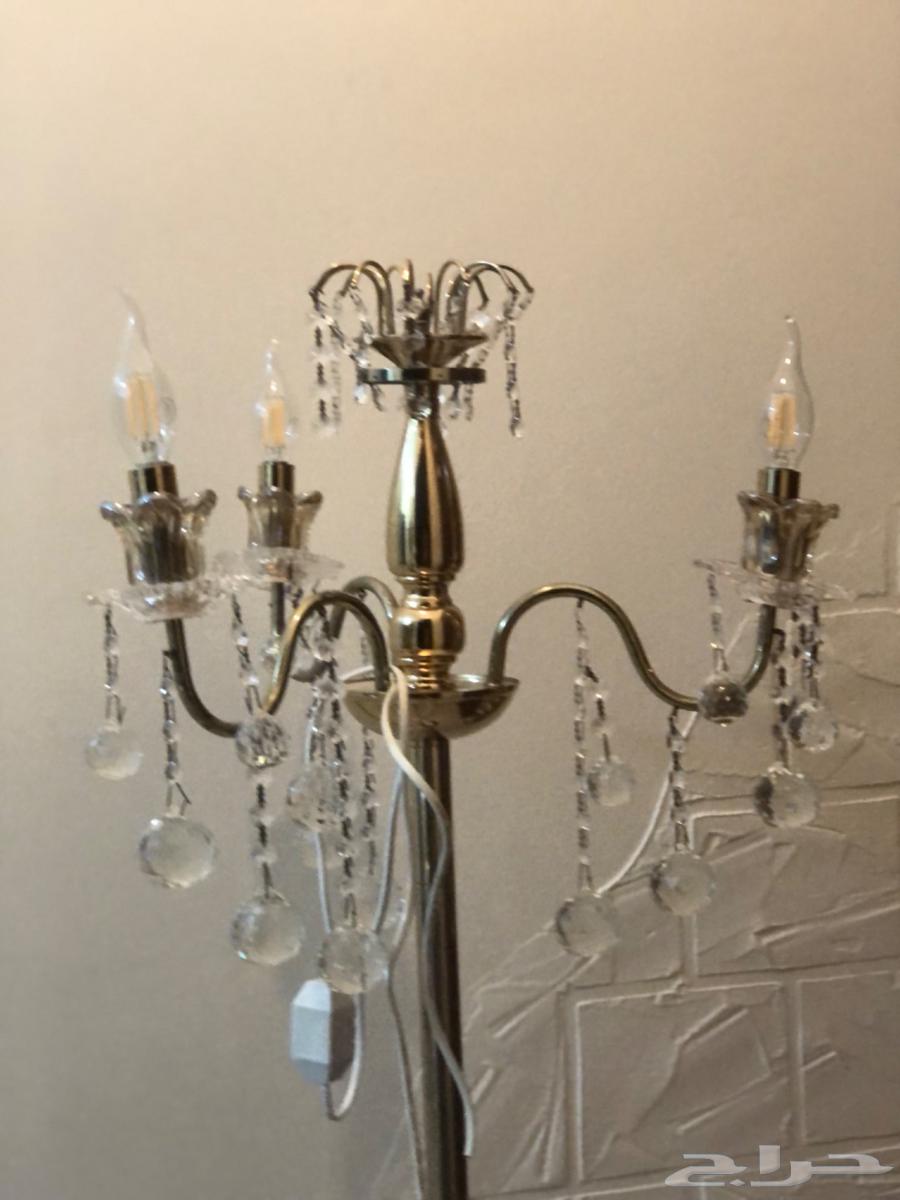 ابجوره كريستال ذهبية ثقيله مصباح ارضي64412748644353110