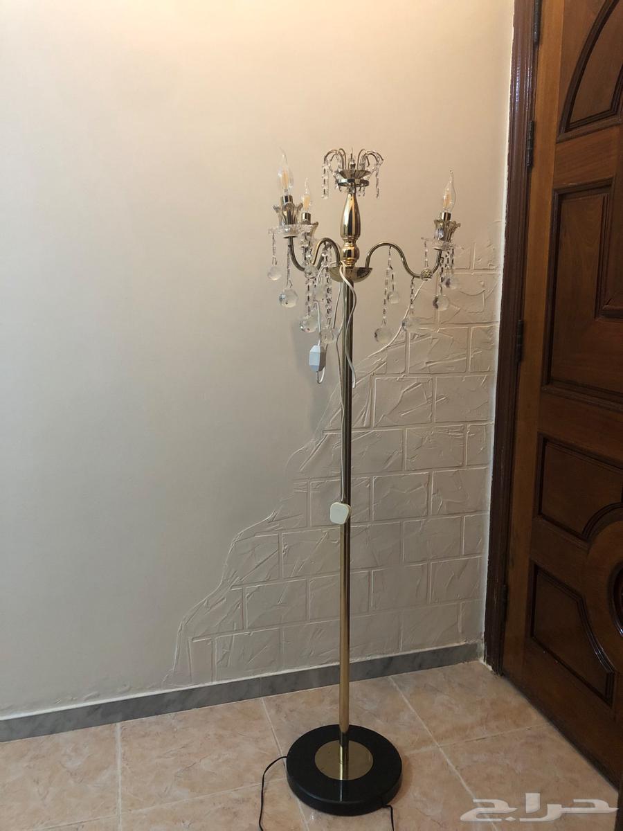 ابجوره كريستال ذهبية ثقيله مصباح ارضي64412748644353113