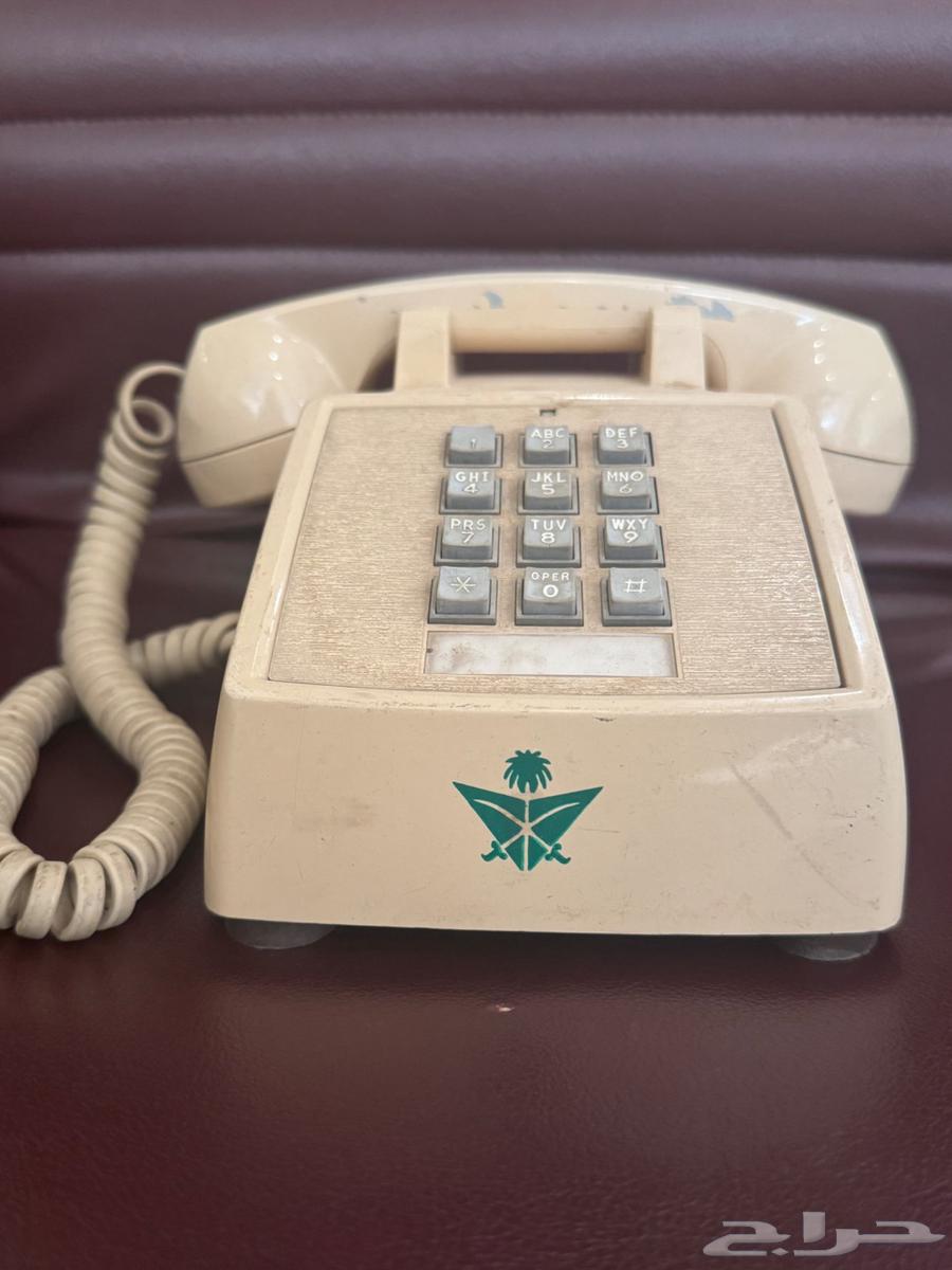 تيليفون بشعار الخطوط السعوديه القديم64407545098241110