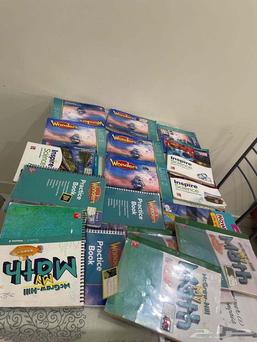 Grade 2 Magraw Hill books used and solved64408202619137110
