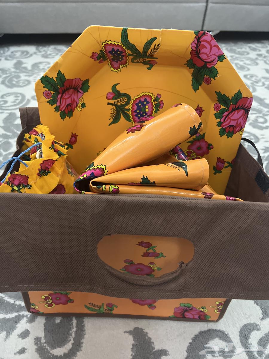 طقم تراثي وسلة قهوه64409353024641114