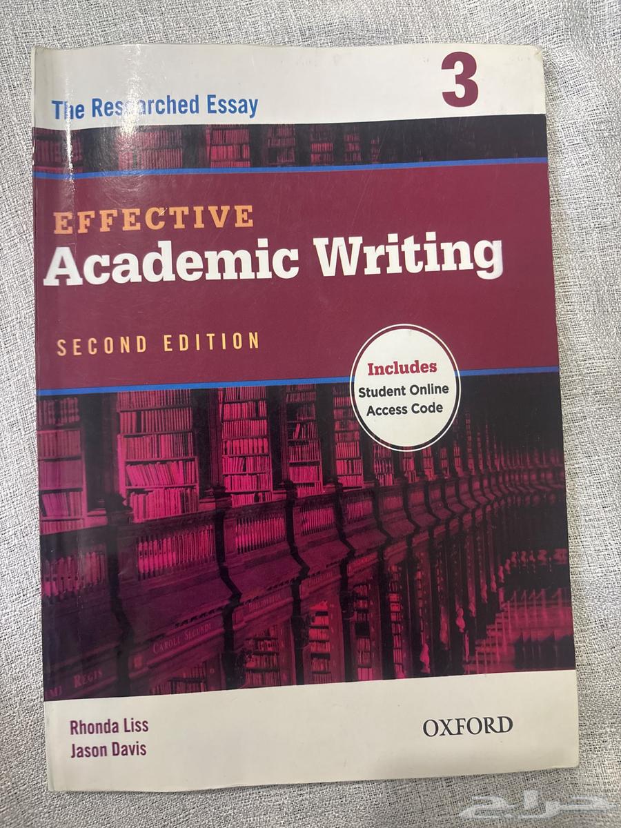 EFFECTIVE Academic Writing Book64410018340097112