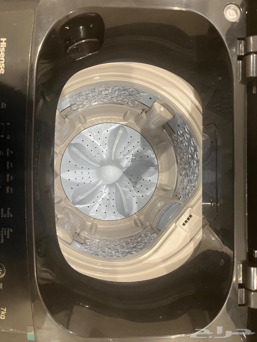 غسالة ملابس Hisense اوتوماتيك فتحة علوية سعة 7 كجم64410907564035113