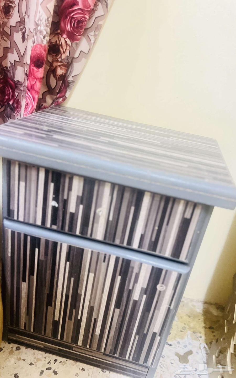 اثاث للبيع _سرير _كومودينه_تلاجة64411821638146113