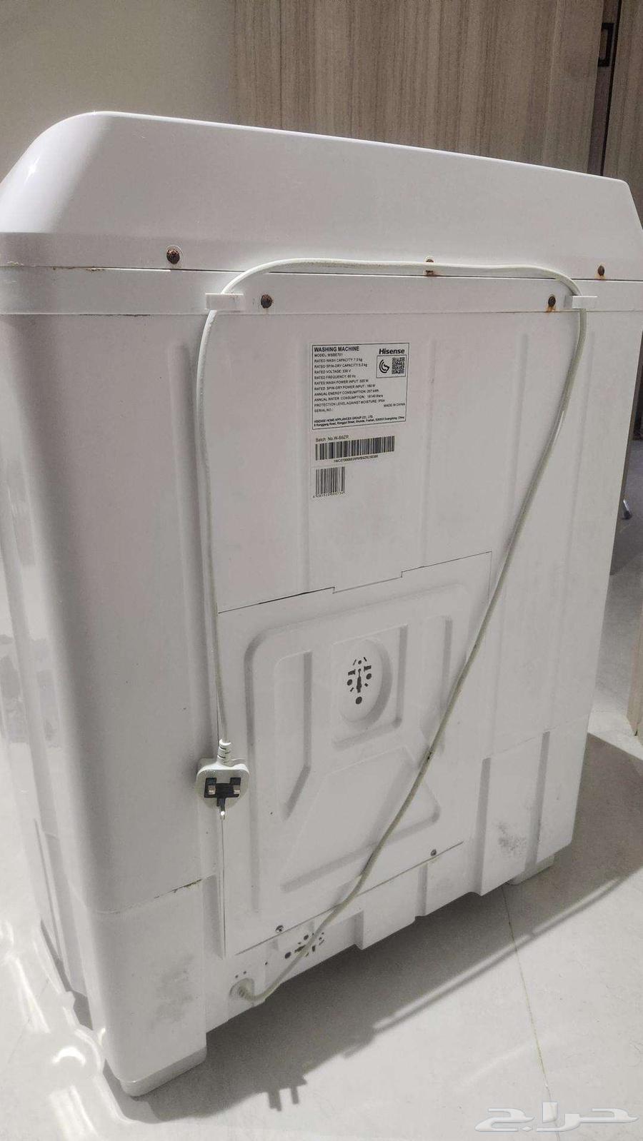 غسالة ملابس ثنائية الأعلى 7 كجم (الموديل WSBE701 أبيض)64406096500609113