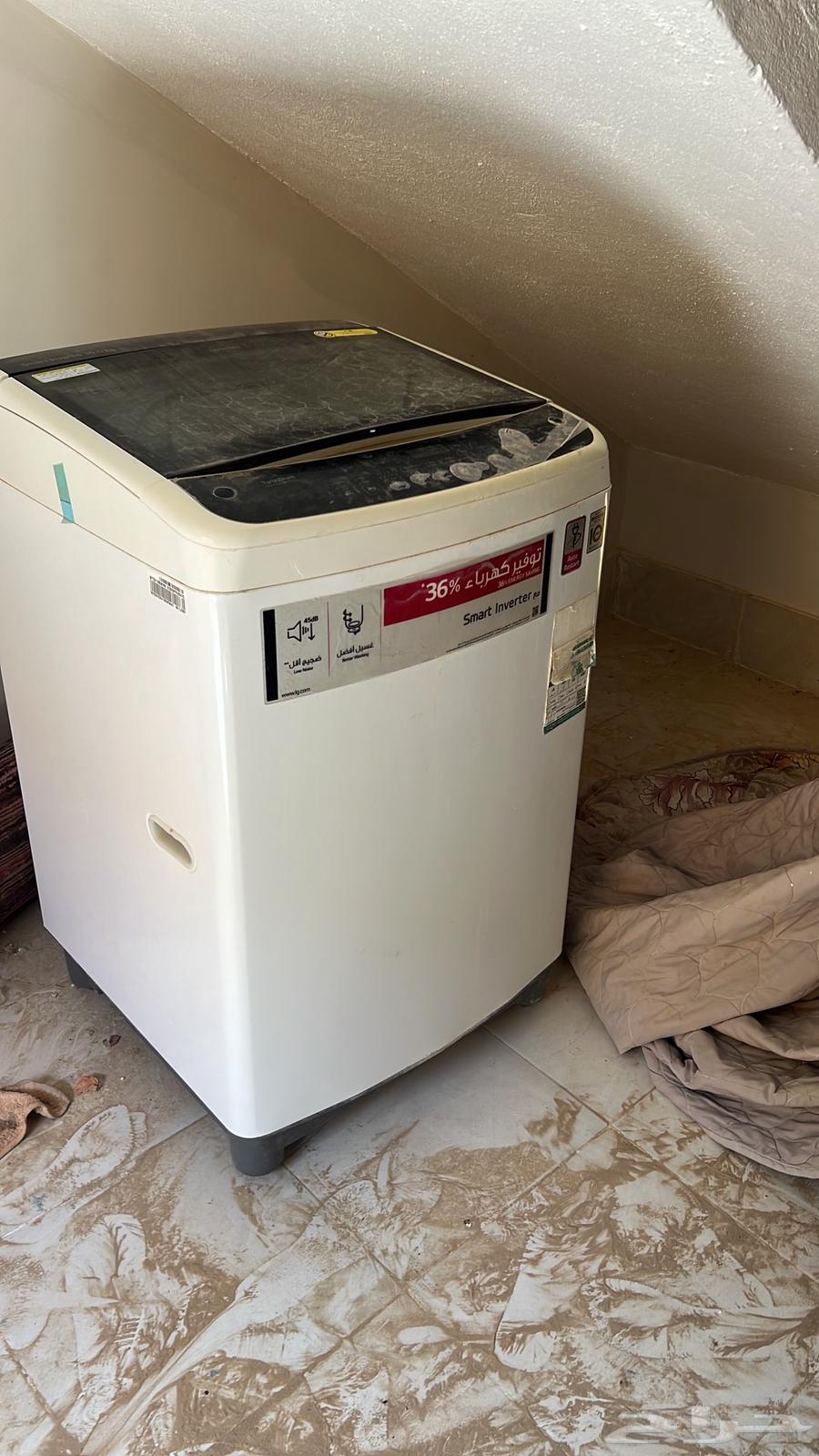 ثلاجه وغساله ملابس نظيفه وخاليه من العيوب64408301167362114