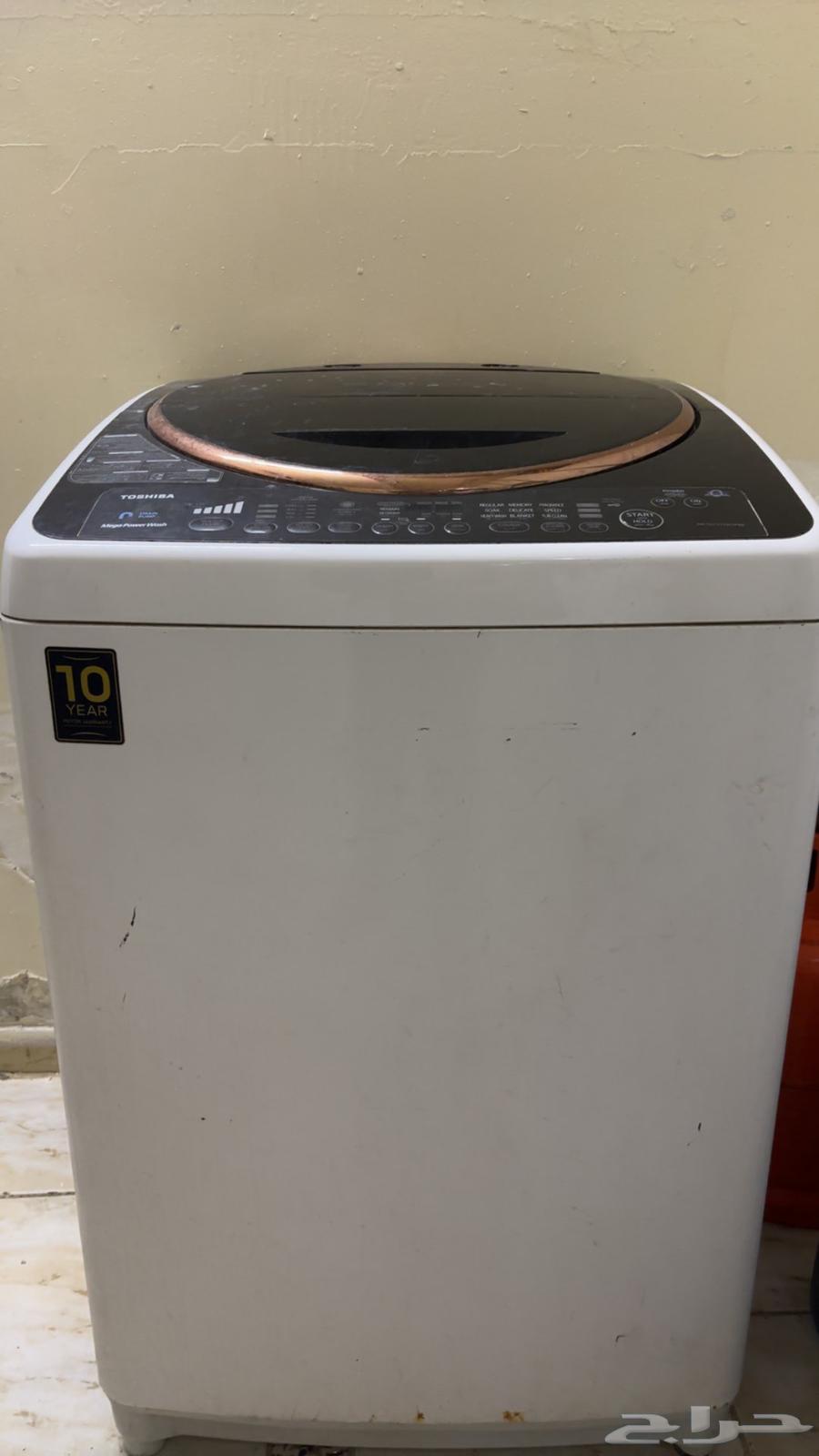 غساله توشيبا 16 كيلو للبيع مافيها عيوب64411338286465111