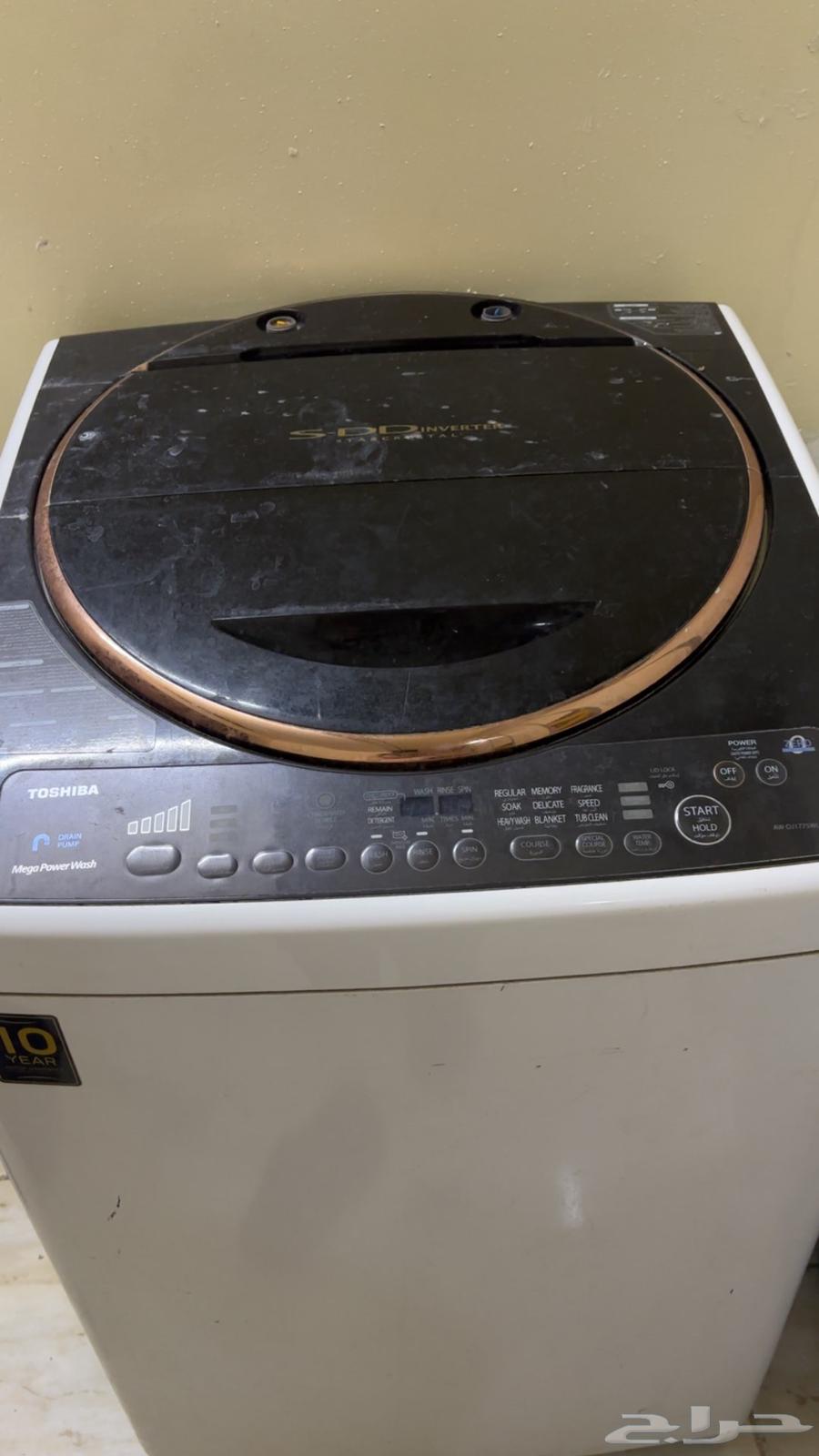 غساله توشيبا 16 كيلو للبيع مافيها عيوب64411338286465110