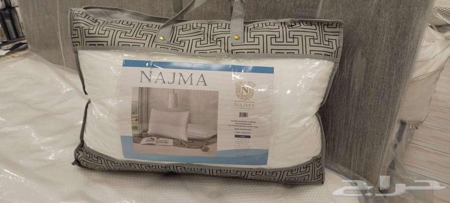 مخده طبي فندقي قطن100 الوزن 1600 جرام64407043500673113