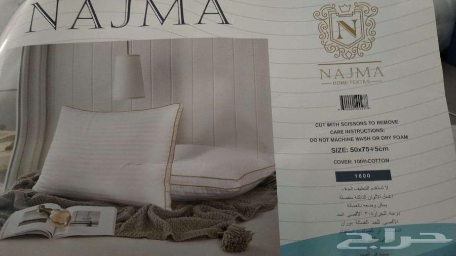 مخده طبي فندقي قطن100 الوزن 1600 جرام64407043500673112