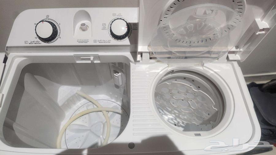 غسالة ملابس ثنائية الأعلى 7 كجم (الموديل WSBE701 أبيض)64406096500609111