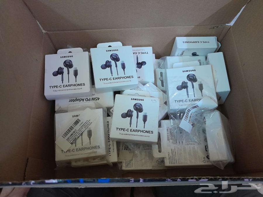 Samsung شاحن 25 واط وسماعات رأس من النوع C - مفرد أو جملة64406262975233110