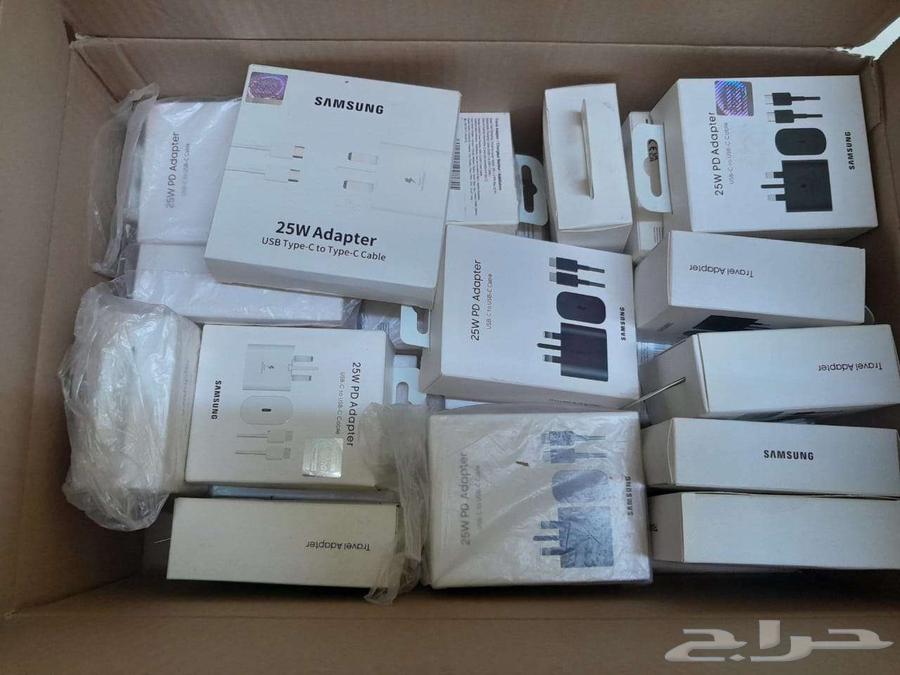 شاحن سامسونج 45 واط وسماعات مجاني Samsung64415330216962111