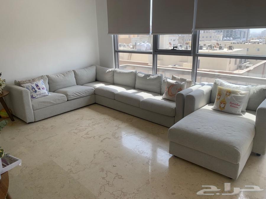 كنب للبيع مستعمل في حاله ممتازه64407405861891110