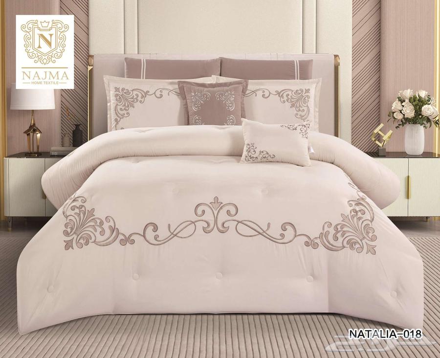 لحاف مطرز ناتاليا خامه مكروفيبر ممتازة64421337299841110