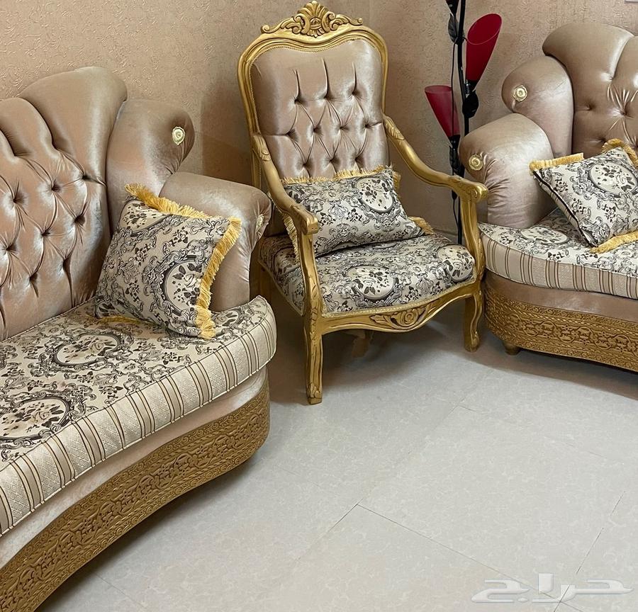 كنب صالة وخشبه جيد جدا64410479862273110