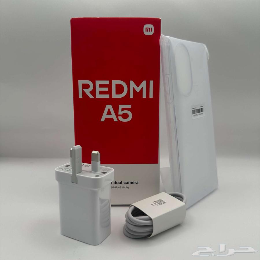 جوال شاومي - Redmi A5 64GB   3 RAM - أسود - مستعمل64412508663043112
