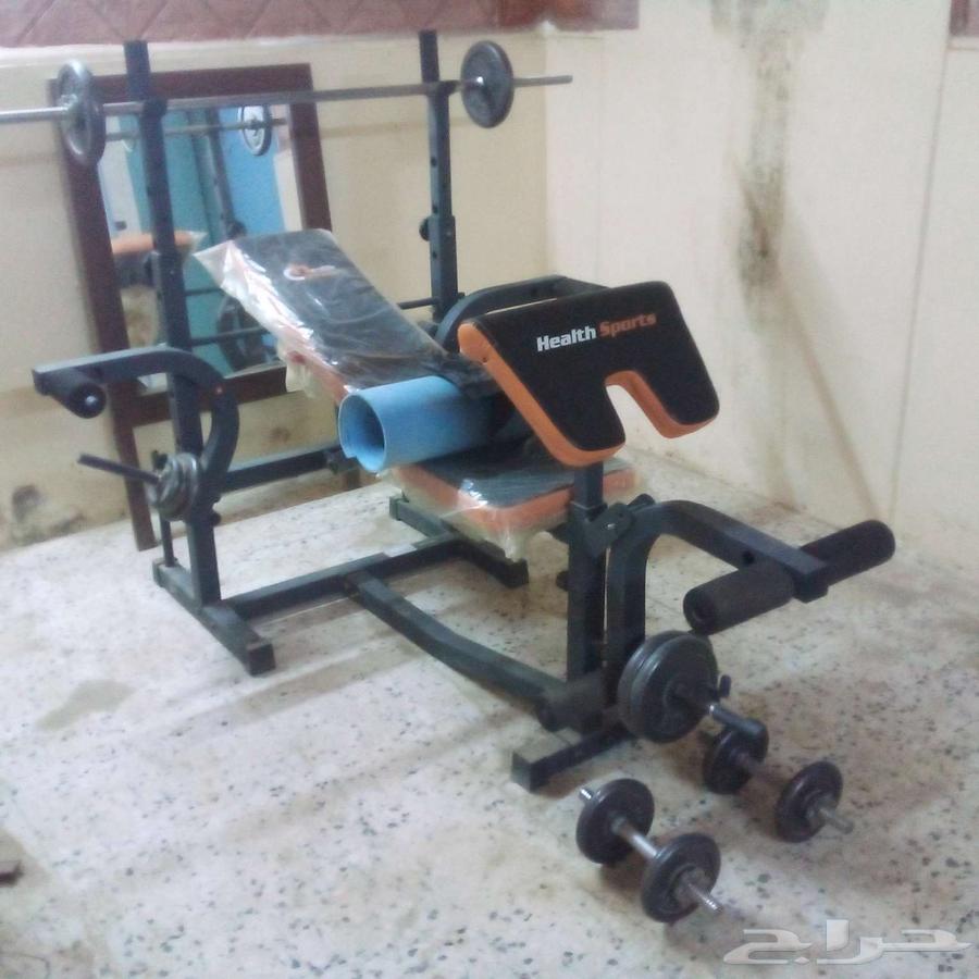 القنفذة جهاز تمارين رياضيه منزلى متكامل جديد64410246138115112