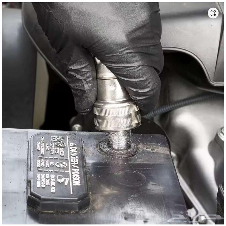 فرشاة سلك معدنية لتنظيف أقطاب و كابلات بطارية السيارة64568195904899114