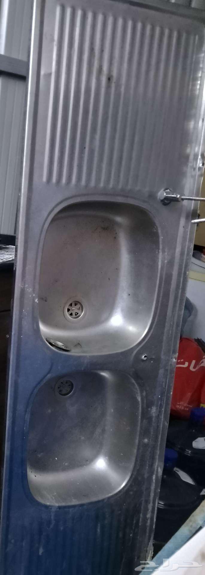 مغسلة مطبخ حوضين ستيل السعر 15064419331988610110