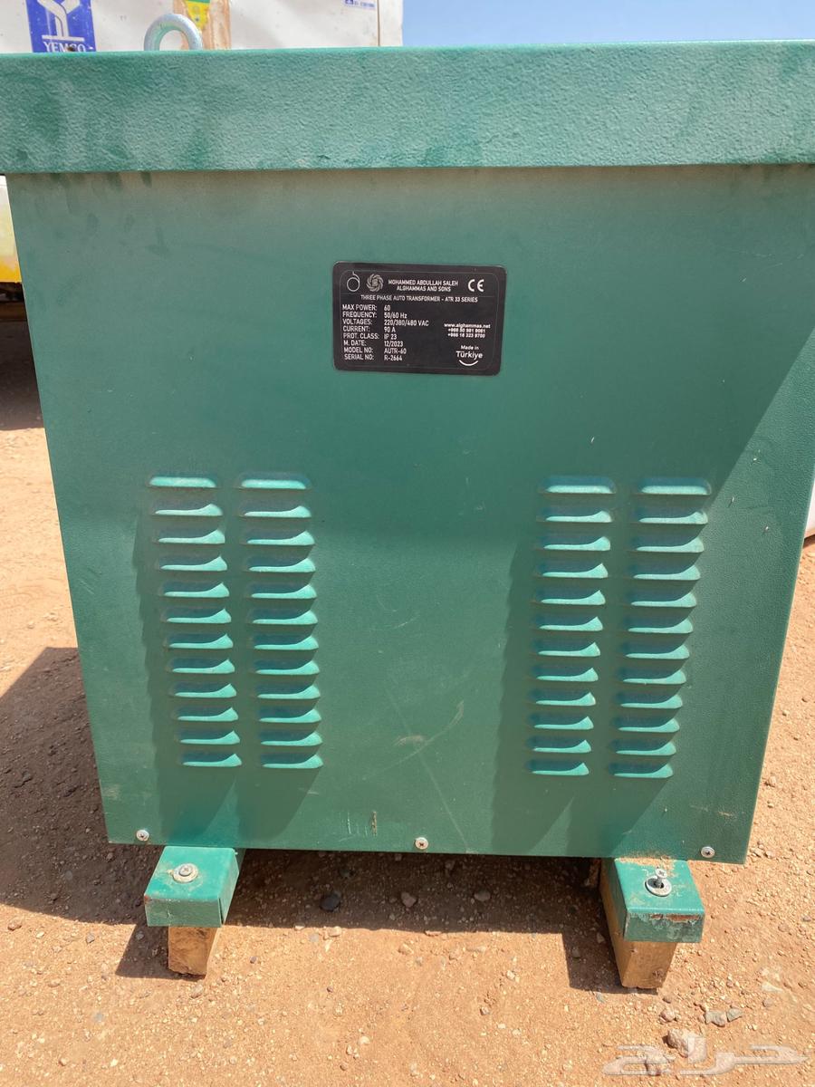 للبيع محول كهربا 60 حصان شبه جديد64414606824067110