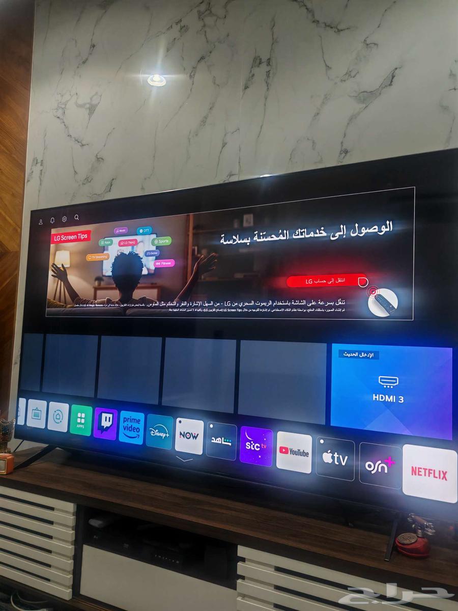 تلفزيون lg75 بوصه64419784393729111