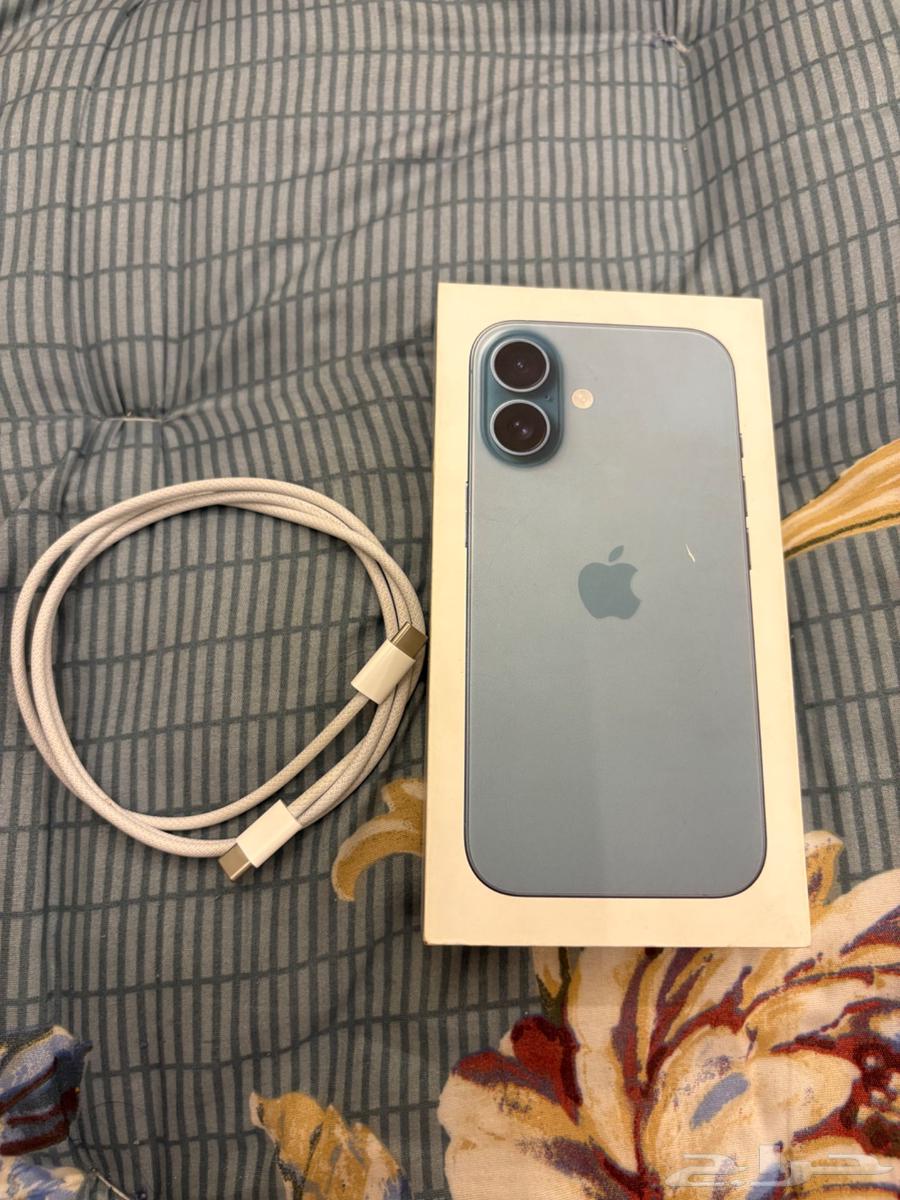 آيفون 16 (128 جيجا) للبيع استعمال شهر فقط بطارية 10064417766511105113