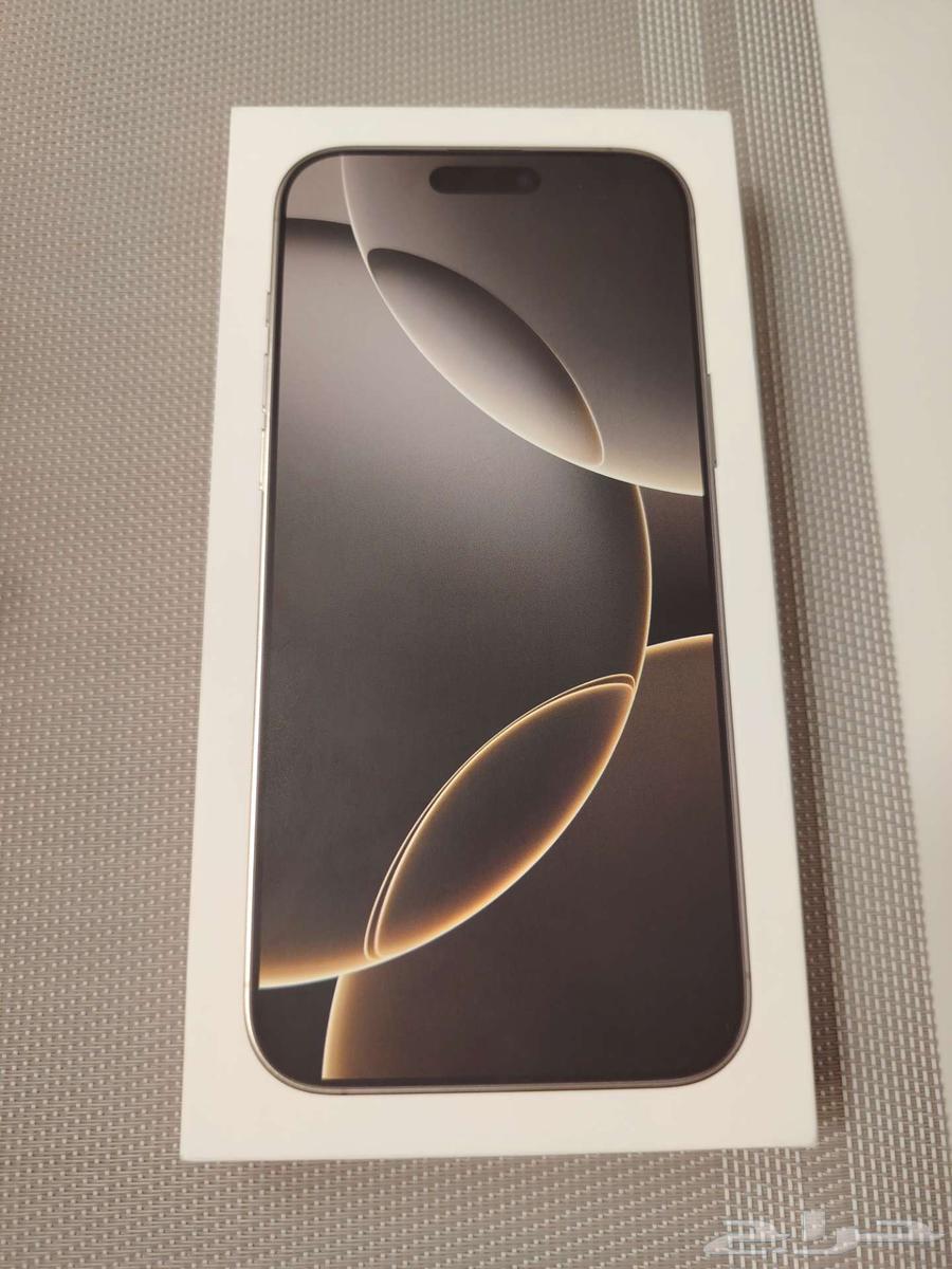 ايفون 16 برو ماكس 1 تيرا جديد64417917758083110