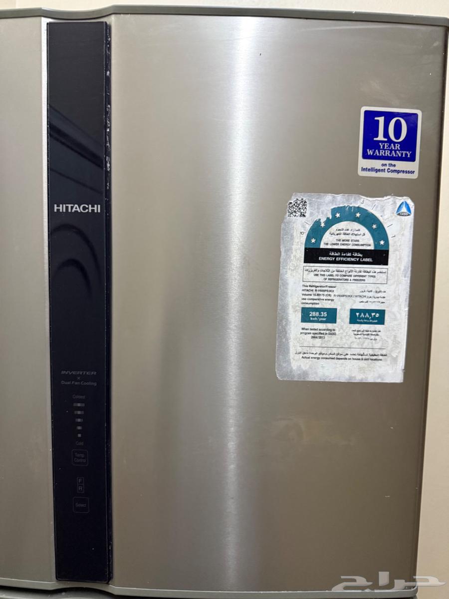 ثلاجة هيتاشي مستعمله نظيفه64418214171395113