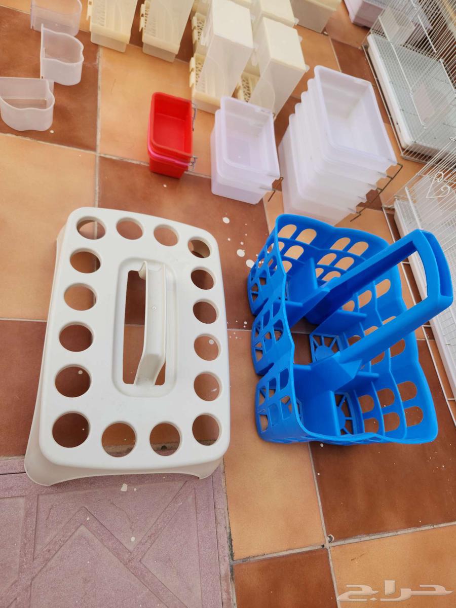 أقفاص ومستلزمات طيور مستعملة بنصف السعر فقط64418566986883113