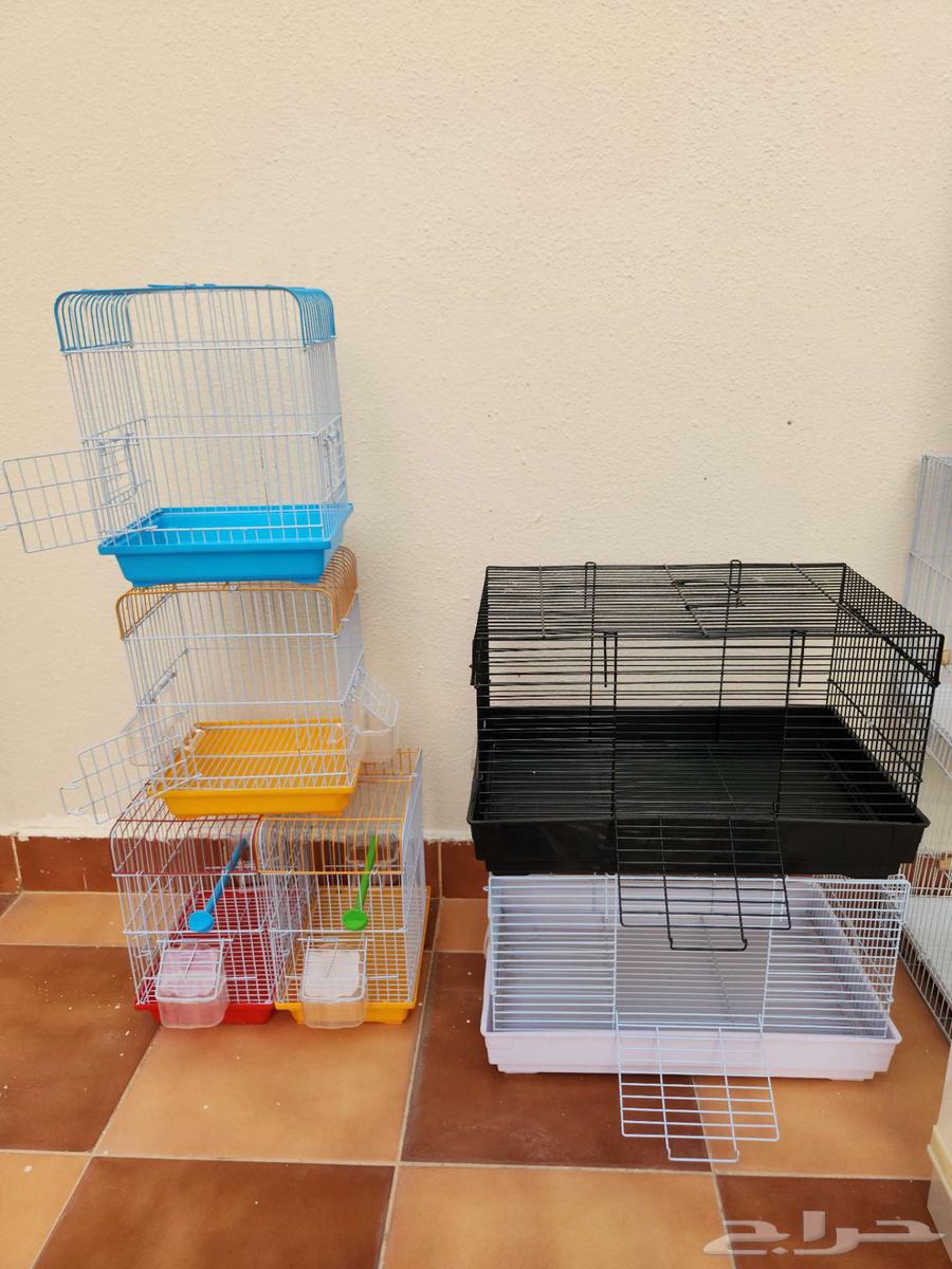 أقفاص ومستلزمات طيور مستعملة بنصف السعر فقط64418566986883111