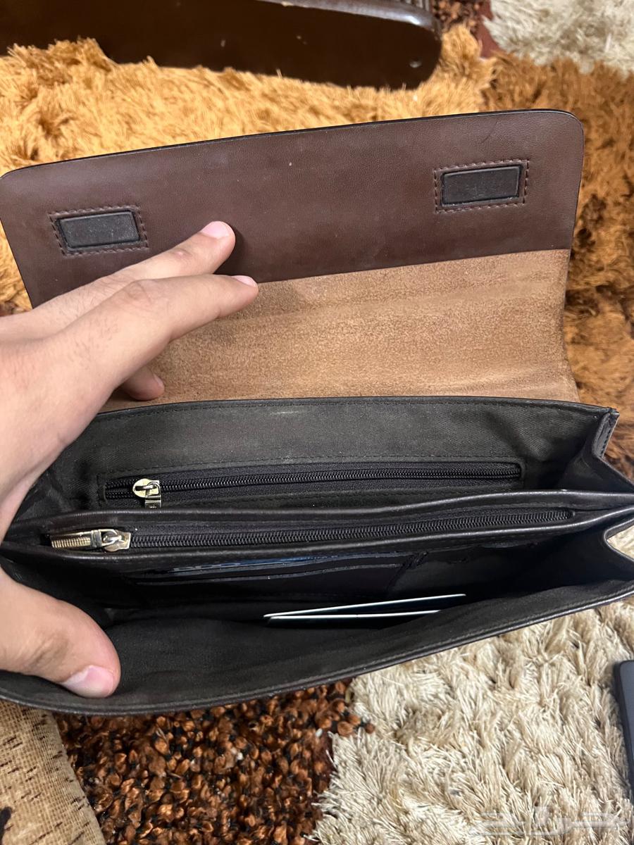 شنطة يد مونت بلانك جلد اصلي64419318686593111