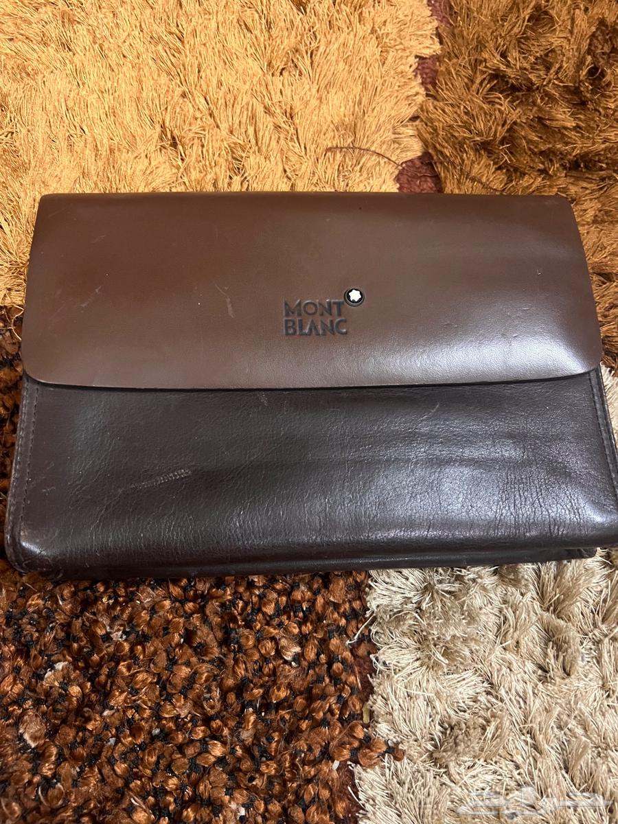 شنطة يد مونت بلانك جلد اصلي64419318686593110