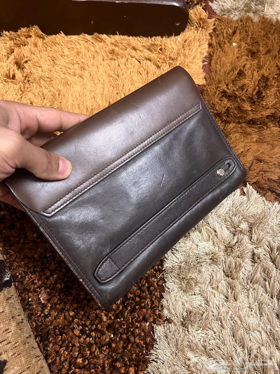 شنطة يد مونت بلانك جلد اصلي64419318686593114