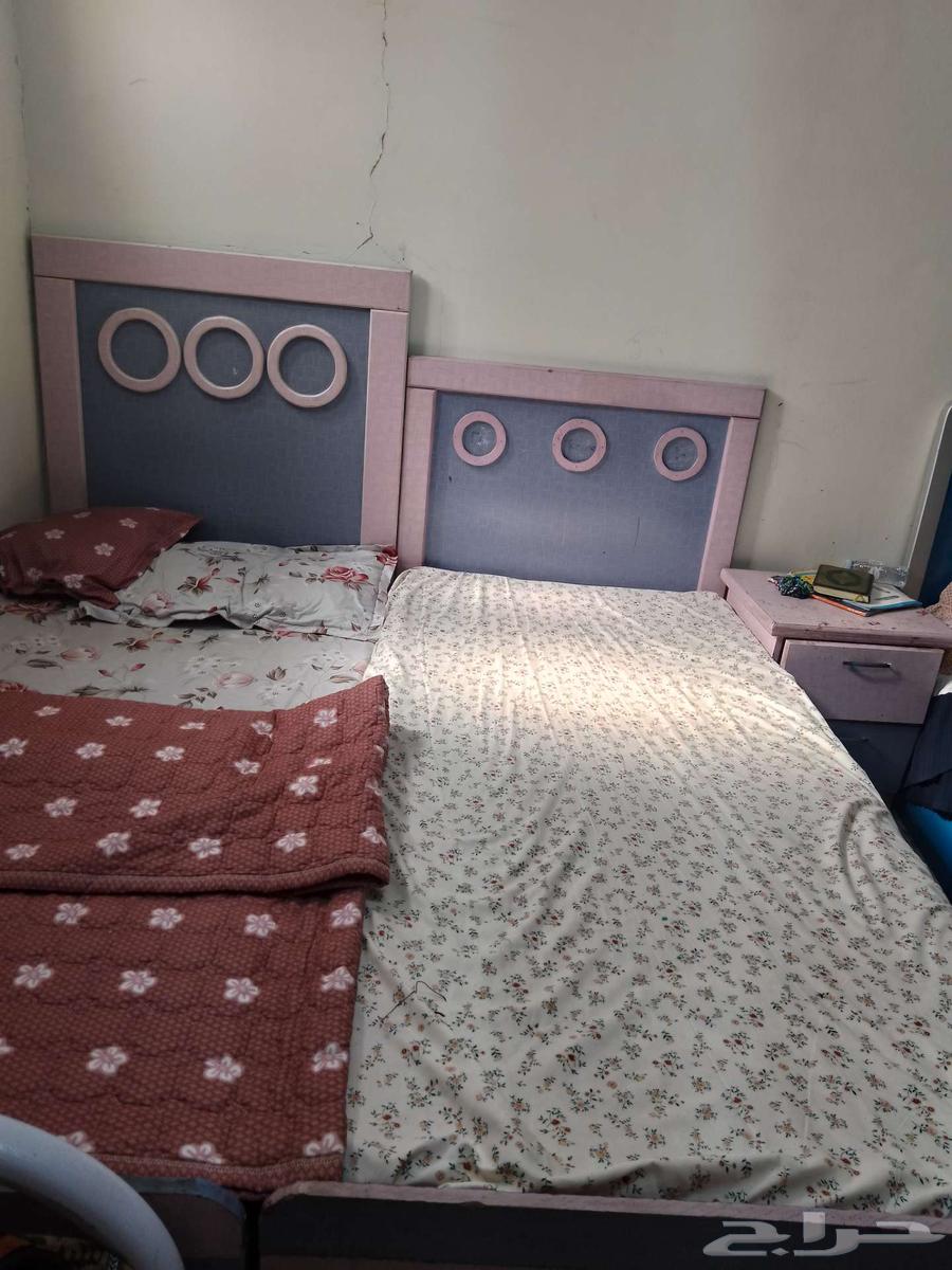 My two daughters' beds and one for my son and a closet64423276538626110