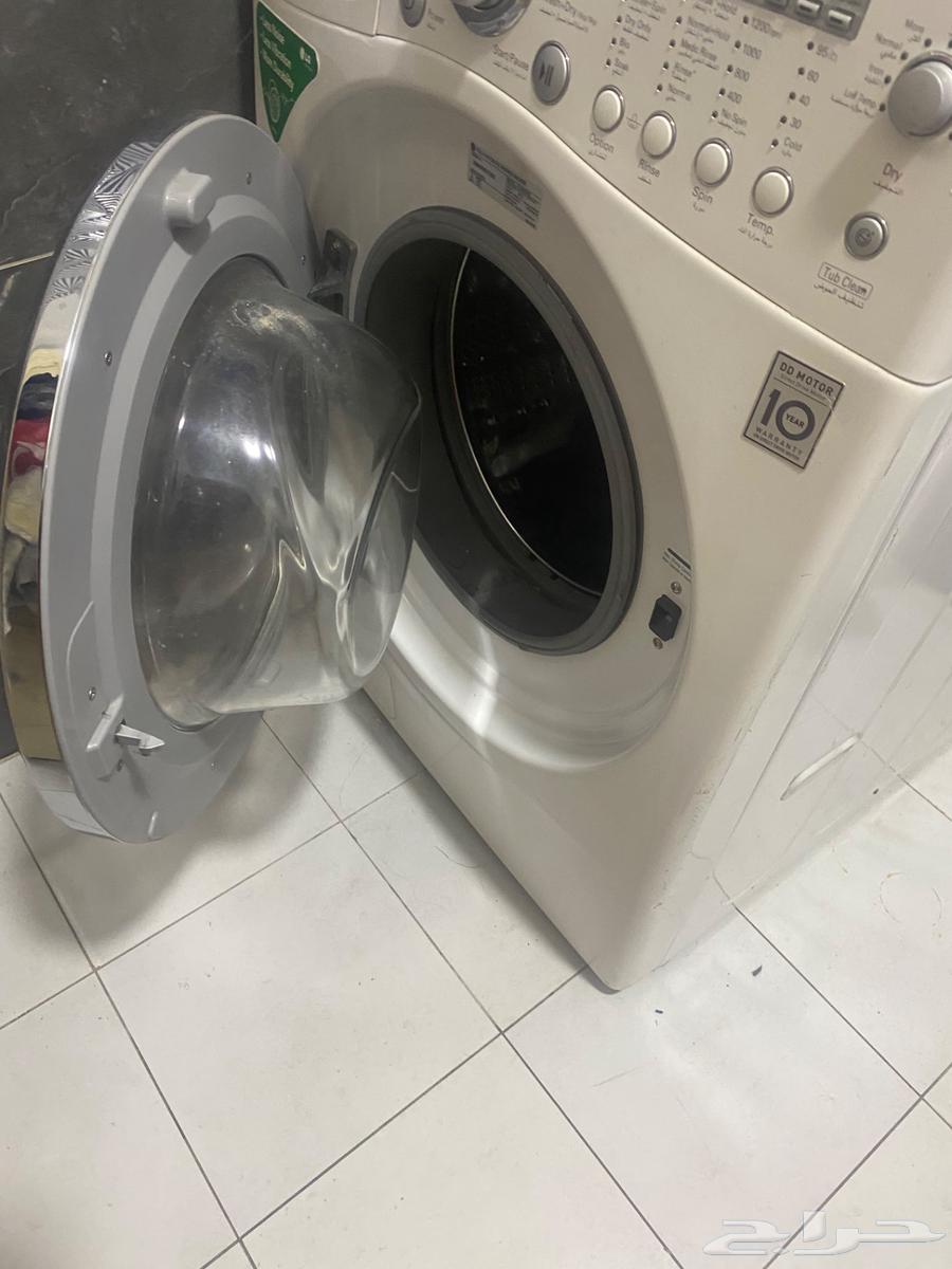 غساله ال جي LG فول اتوماتيك مع مجفف داخلي64419564174083111