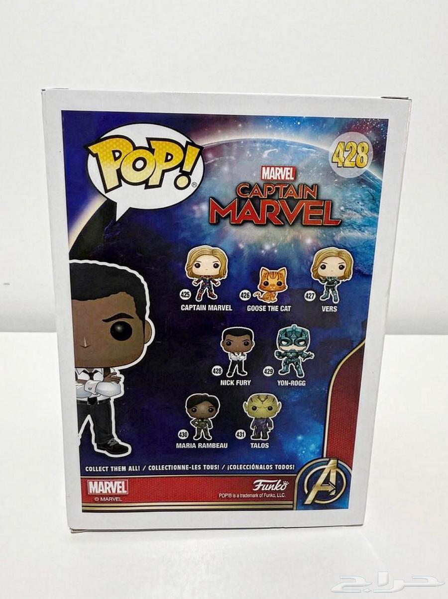 فانكو بوب مارفل نيك فيوري مجسم Funko Pop Nick Fury64416809422595113