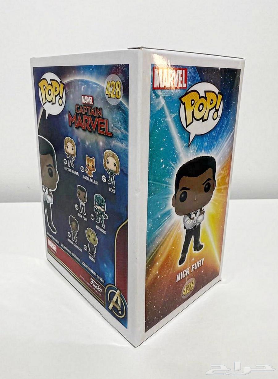 فانكو بوب مارفل نيك فيوري مجسم Funko Pop Nick Fury64416809422595111