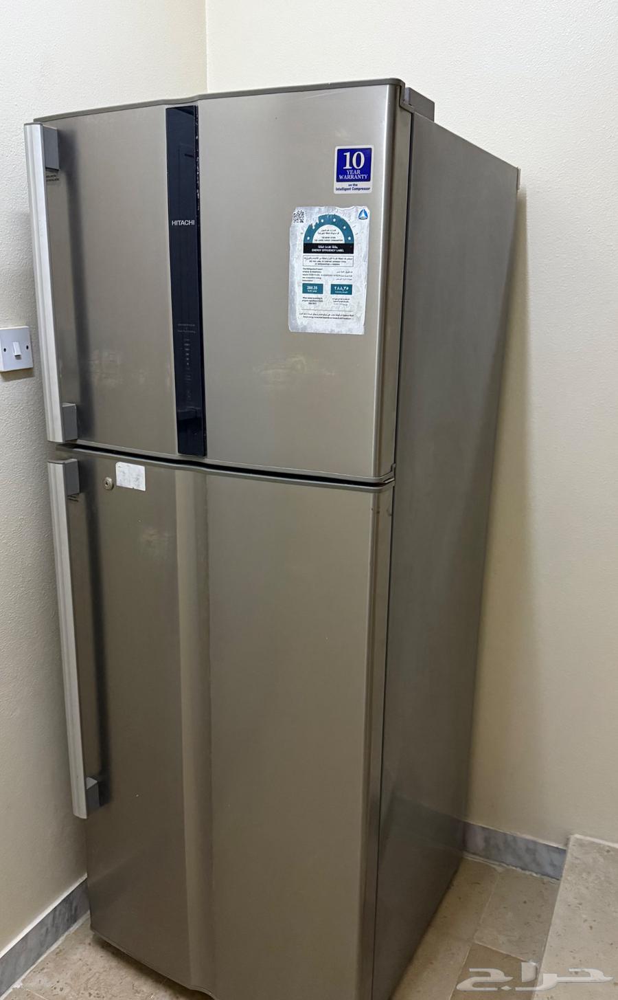 ثلاجة هيتاشي مستعمله نظيفه64418214171395111