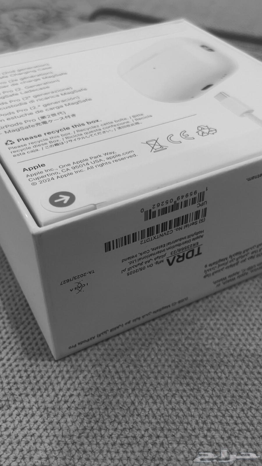 سماعة Air pods ايربودز الجيل الثاني64414819693825114