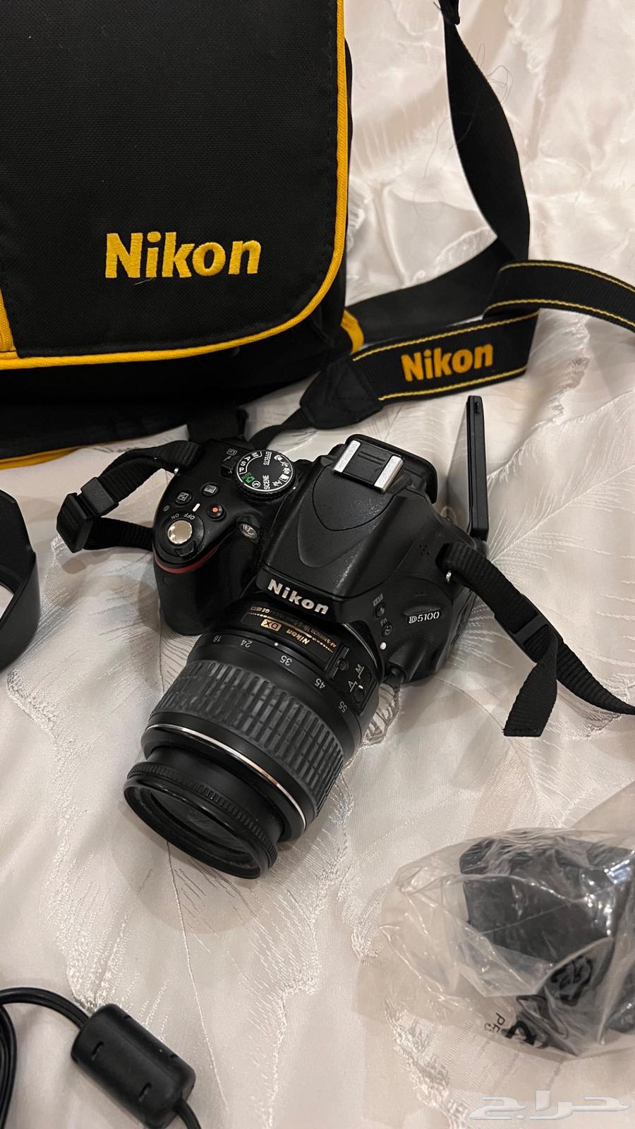 كاميرا نيكون ( Nikon ) D5100 نظيفه للبيع64414927096449110