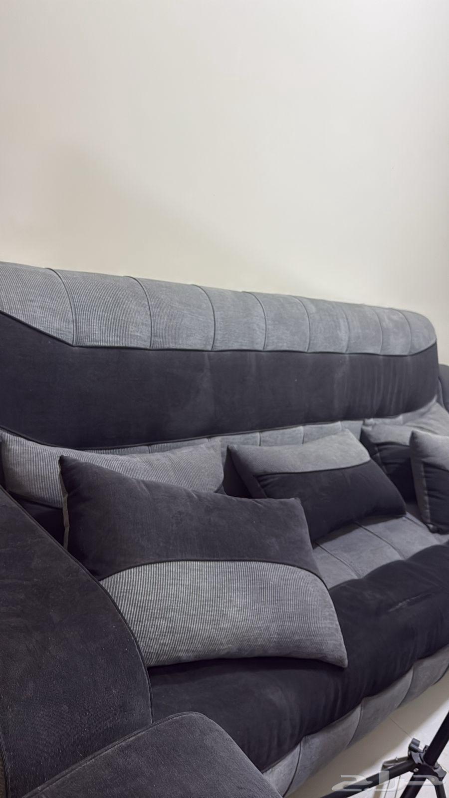 كنب اسود ورمادي64419838098177111