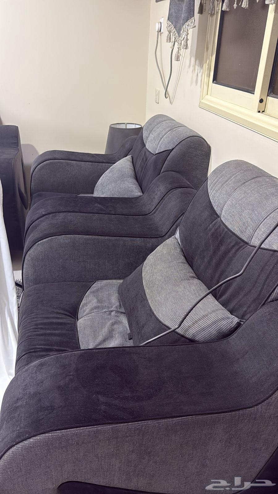 كنب اسود ورمادي64419838098177112