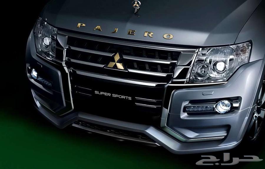 شعار PAJERO على الكبوت (ذهبي-فضي-أسود) - ميتسوبيشي باجيرو64570148631427111