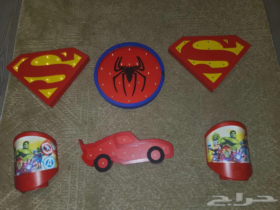 لوحات خشبية مضيئة أطفال64413613074817110