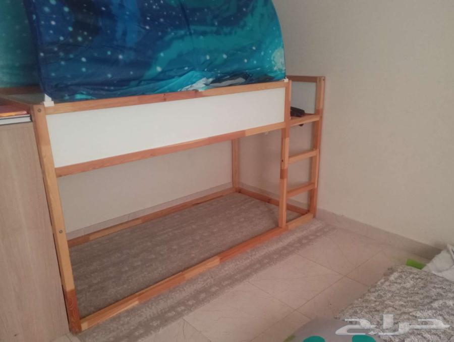 سرير ايكيا kura دور يتحول دورين مع الخيمة64415141684738111