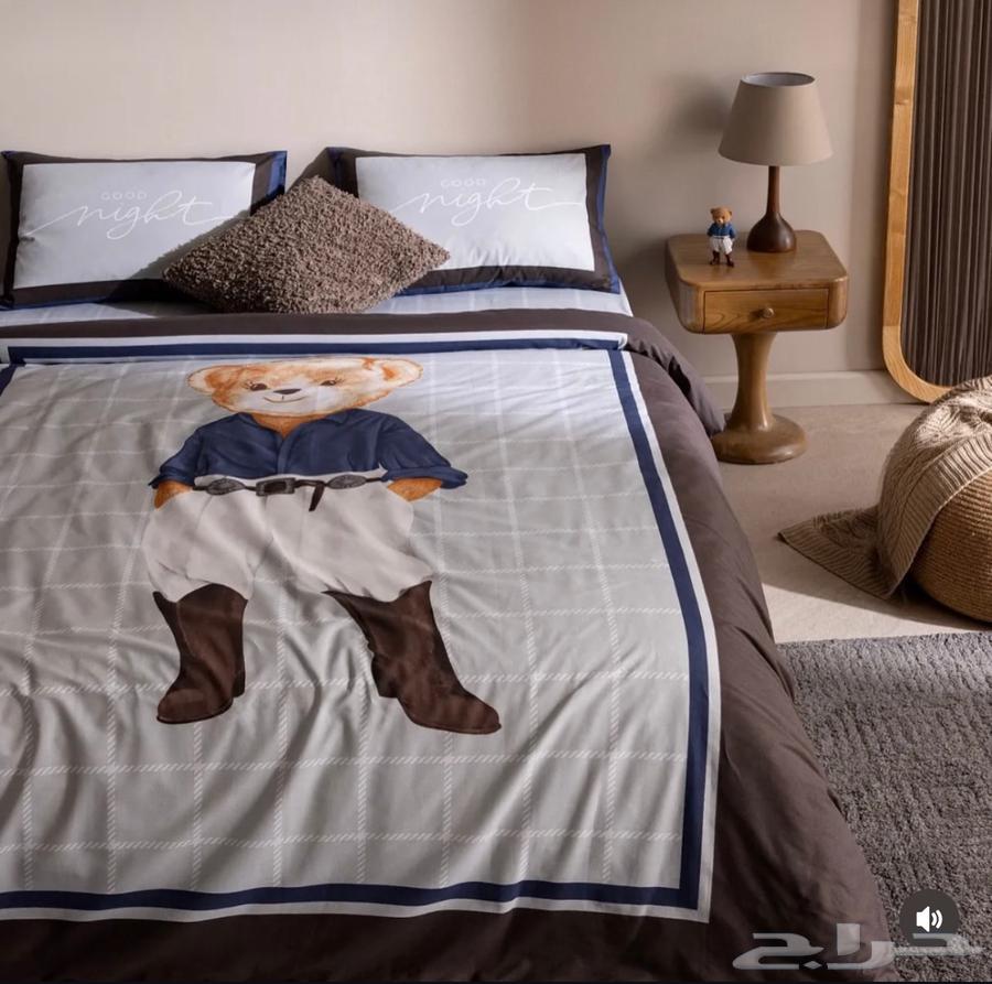 مفرش جديد الدب المشهور تركي64417590173058110