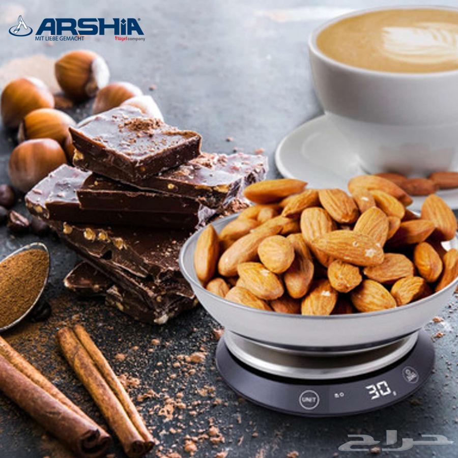 ميزان مطبخ ديجيتال مع صحن ستانلس ستيل دقة عالية64415154968578110